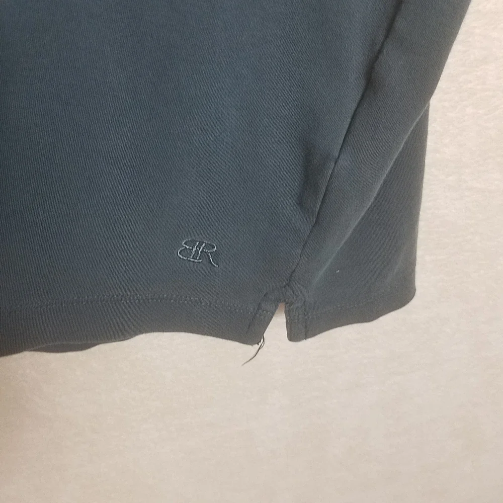 Banana Republic Polo Shirt Mens XXL Blue Excellent Cotton Short Sleeve Solid